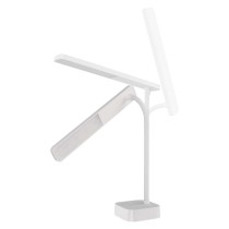 LED stolní lampa LUCY, nabíjecí, bílá