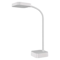 LED stolní lampa EMILY, nabíjecí, bílá