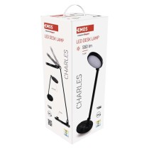 LED galda lampa CHARLES, melna
