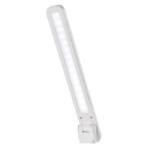 LED stolní lampa AMY, nabíjecí, bílá