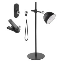 LED stolní lampa SOPHIE, nabíjecí, černá