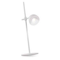 LED stolní lampa SOPHIE, nabíjecí, bílá