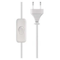 Stolní lampa POPPY na žárovku E27, bílá