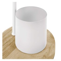 Stolní lampa POPPY na žárovku E27, bílá