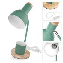 Laualamp POPPY, E27 lambipesaga, roheline