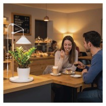 LED növénynevelő lámpa, teljes spektrum, 21 LED, beltéri, időzítővel