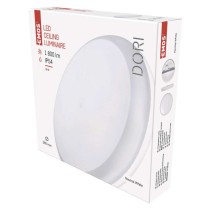 LED Deckenleuchte Dori, rund, weiss 18W neutralweiss, IP54