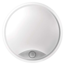 LED Deckenleuchte mit Bewegungsmelder, rund, schw./w. 14W WW