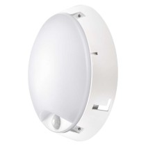 LED Deckenleuchte mit Bewegungsmelder, rund, schw./w. 14W WW