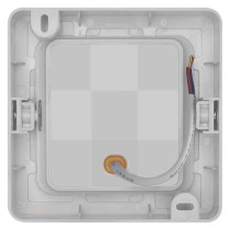 LED-Anbauleuchte RUBIC, quadratisch, weiß, 9W, neutralweiß