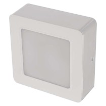 LED-Anbauleuchte RUBIC, quadratisch, weiß, 9W, neutralweiß