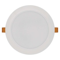 LED-Einbauleuchte RUBIC, rund, weiß, 18W, neutralweiß