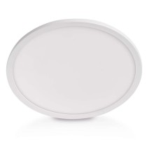 LED-Anbauleuchte FLORI rund, weiß, 18W, neutralweiß