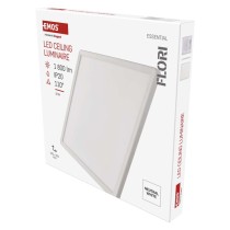 LED-Anbauleuchte FLORI quadrat, weiß, 18W, neutralweiß