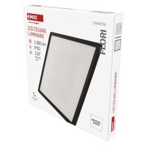 LED-Anbauleuchte FLORI quadrat, schwarz, 18W, neutralweiß