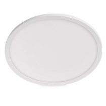 LED-Anbauleuchte FLORI rund, weiß, 22W, neutralweiß