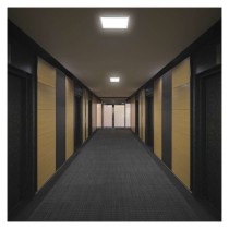 LED-Anbauleuchte FLORI quadrat, weiß, 22W, neutralweiß