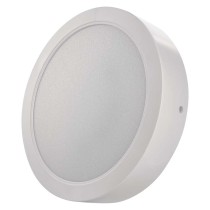 LED-Anbauleuchte RUBIC, rund, weiß, 24W, neutralweiß
