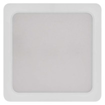 LED-Anbauleuchte RUBIC, quadratisch, weiß, 24W, neutralweiß