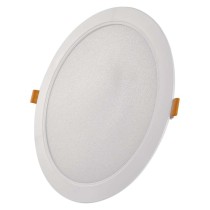 LED-Einbauleuchte RUBIC, rund, weiß, 24W, neutralweiß