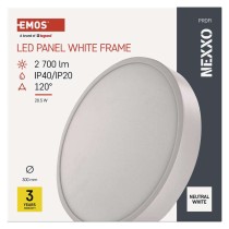 LED-Anbauleuchte NEXXO, rund, weiß, 28,5W, neutralweiß