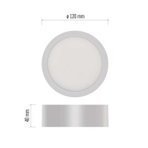 LED-Anbauleuchte NEXXO, rund, weiß, 7,6W, mit Change CCT