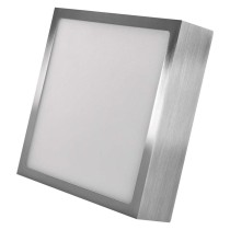 LED-Anbauleuchte NEXXO, quadratisch, silber, 12,5W, mit Change CCT