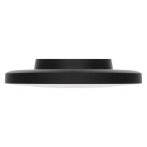 LED-Anbauleuchte DIONI rund, schwarz, 15W, mit Farbtemperatur-Änderung