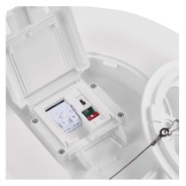 LED-Anbauleuchte DIONI rund, weiß, 18W, mit Farbtemperatur-Änderung