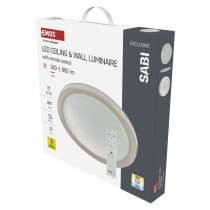 LED Deckenleuchte SABI, rund, 30W, dimmbar, warm/neut./kaltweiß