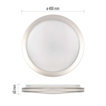 LED Deckenleuchte SABI, rund, 30W, dimmbar, warm/neut./kaltweiß