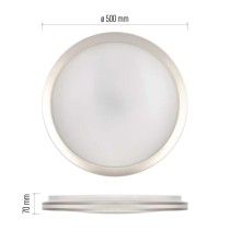 LED Deckenleuchte SABI, rund, 45W, dimmbar, warm/neut./kaltweiß