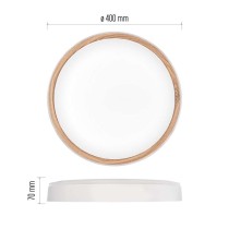 ILVI LED-es felületre szerelhető lámpa, kör alakú, 30 W, szabályozható, CCT-változtatássa