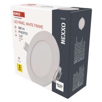 LED-Einbauleuchte NEXXO, rund, weiß, 7W, neutralweiß