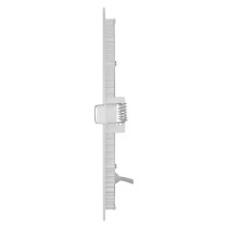 LED recessed luminaire NEXXO, round, white,  18W, warm white