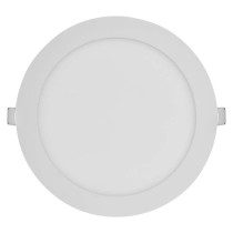 LED recessed luminaire NEXXO, round, white,  18W, warm white