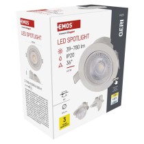 LED bodové svítidlo GERI 6,5W 780LM IP20 CCT bílá