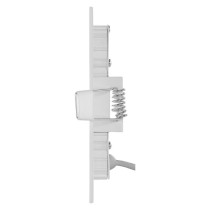 LED-Einbauleuchte NEXXO, quadratisch, weiß, 7W, warmweiß