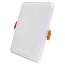 LED Einbauleuchte 125x125, quadr., weiss, 10 W neutralw.,IP65