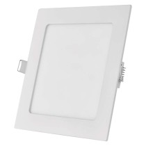 LED-Einbauleuchte NEXXO, quadratisch, weiß, 18W, warmweiß
