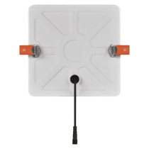 LED Einbauleuchte 185x185, quadr., weiss, 19W neutralw.,IP65
