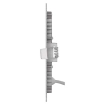 LED-Einbauleuchte NEXXO, quadratisch, silber, 12,5W, mit Change CCT