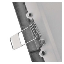 LED-Einbauleuchte NEXXO, quadratisch, silber, 12,5W, mit Change CCT