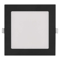 LED-Einbauleuchte NEXXO, quadratisch, silber, 12,5W, mit Change CCT