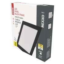 LED-Einbauleuchte NEXXO, quadratisch, silber, 18W, mit Change CCT