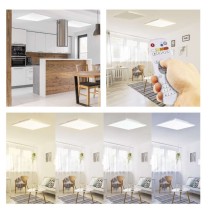 LED-Deckenleuchte 25W, 30x60 dimmbar, einstellbare Lichtfarbe