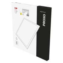 LED panel PROXO 60 x 60 cm / 10 mm, 33 W, 4 360 lm, vestavný, neutrální bílá, IP21