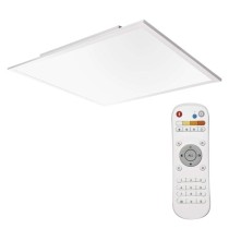 LED svítidlo RIVI 60 x 60 cm, 40 W, teplá-studená bílá, stmívatelné s ovladačem