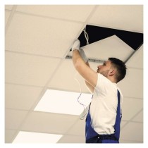 LED panel MAXXO 60 x 60 cm / 10 mm, 36 W, 4 100 lm, vestavný, teplá bílá, UGR<19, IP21