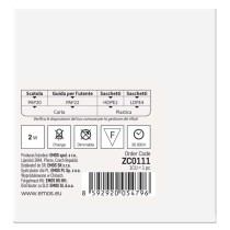 Orientacijsko LED svetilo AMAL, vgradno, kvadratno, 2W, IP65, nevtralno bela